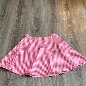 Urban Outfitters Red Gingham Women's Skirt